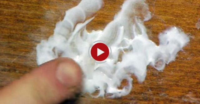 How To Use White Toothpaste To Remove Water Stains From Wood : Woodworking Tips