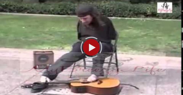 No Hands Guitar Player