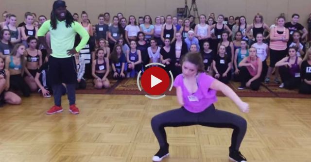 Young Girl (special Talent ) Inspires All- Willdabeast Adams- Wacka Flacka No Hands Class-