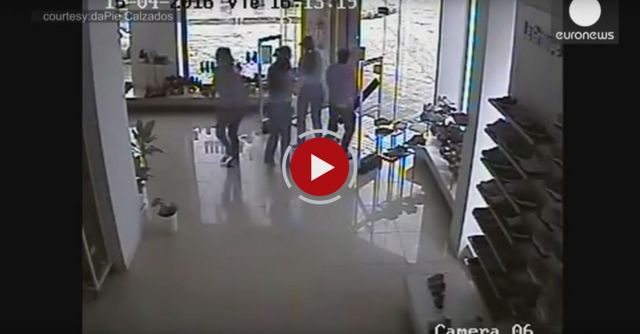 Deadly Tornado Tears Through Shoe Store, Uruguay
