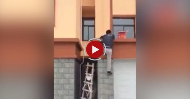 Ladder Prank