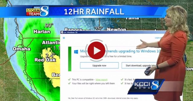  Microsoft Windows 10 Update Interrupts Weather Forecast 