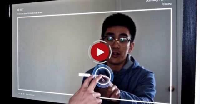 Touchscreen Smart Mirror