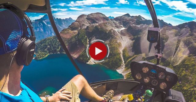 Strapped Into A Falling Helicopter