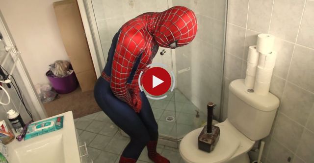 Spider-Man Pranked By Thor 