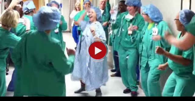 Breast Cancer Patient Dances Her Way To The Operating Room
