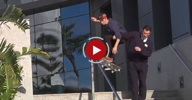 Security Guard Nearly Kills Skater