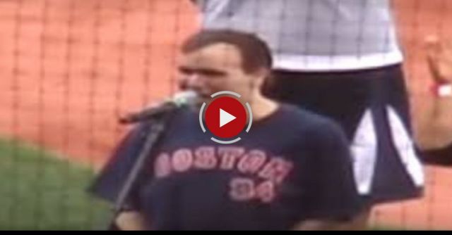 National Anthem Fenway Park