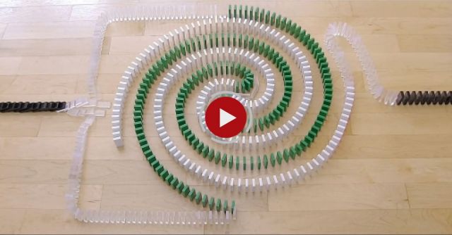 INSANE Domino Tricks! (Hevesh5 & MillionenDollarBoy)