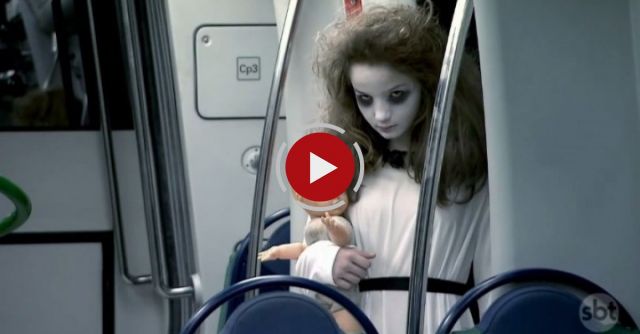 Scary Ghost Subway Prank