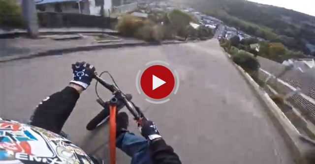 Trike Drifting - Steepest Street In The World