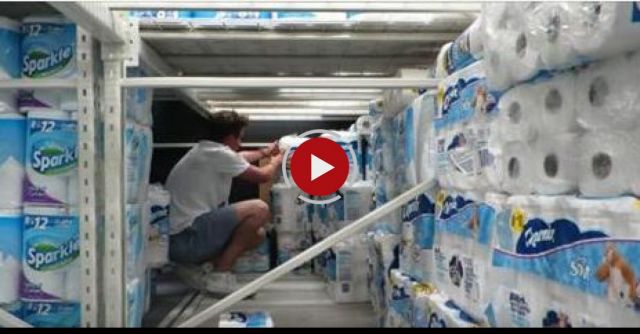 Excellent Toilet Paper Fort In Walmart! 