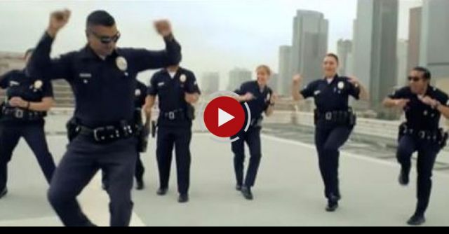 LAPD Running Man Challenge