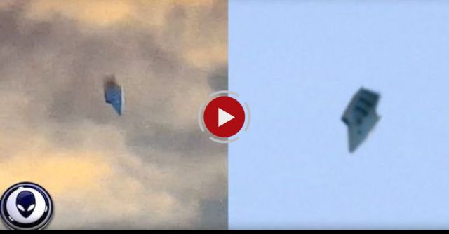 ALIEN TESTING? Stunned Residents See UFO Near Military Base!