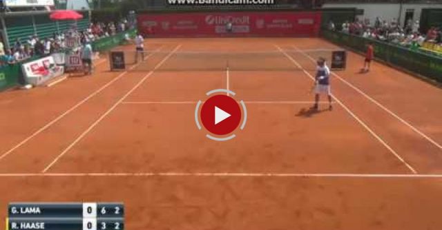 Robin Haase Loses Point For Hindrance In Hilarious Fashion During The Prostejov Challenger