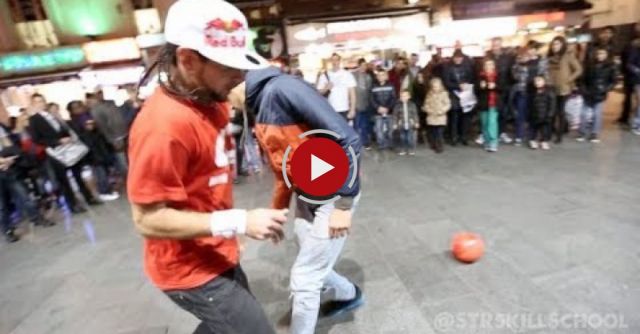Insane STREET Football Skills 