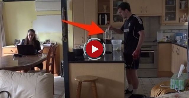 Hand In Blender Prank!!