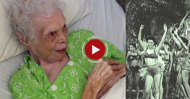 102 Y/o Dancer Sees Herself On Film For The First Time