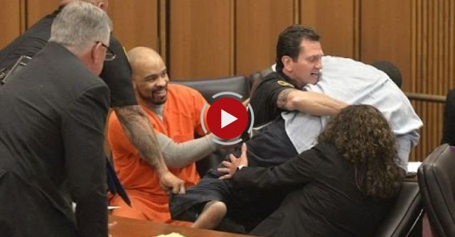 Victim`s Family Members Jumps On Serial Killer Michael Madison