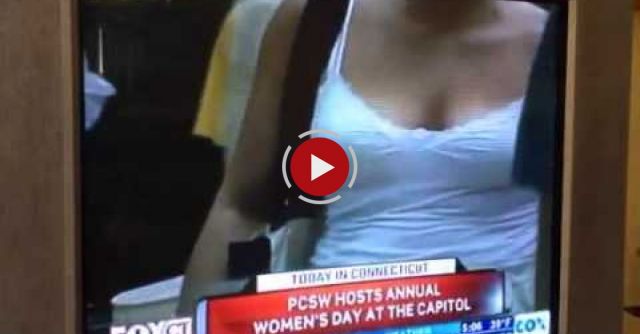 FOX-CT Disgusting B-roll Video Footage During Report On Women's Day At The Capitol
