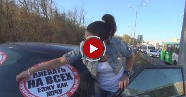 Stop A Douchebag - Sticker For The Lady