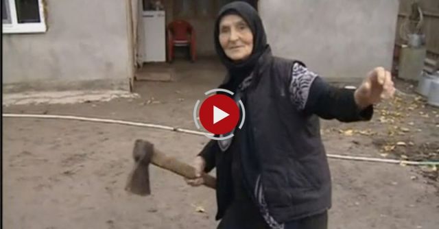 Russian Grandmother Kills Wolf With Bare Hands And Axe