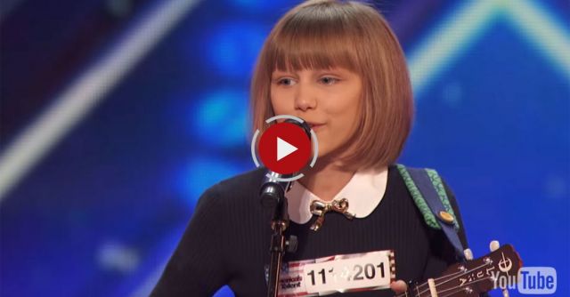 Grace VanderWaal: 12-Year-Old Ukulele Player Gets Golden Buzzer - America's Got Talent 2016