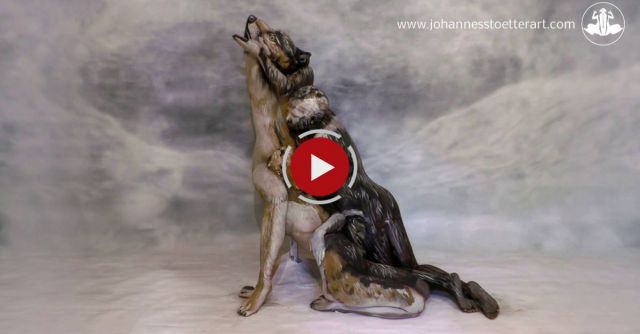 The Wolf - Fine Art Bodypainting By Johannes Stötter