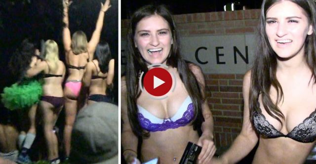 UCLA Undie Run -- Butts, Cops ... And Snoop's Son!