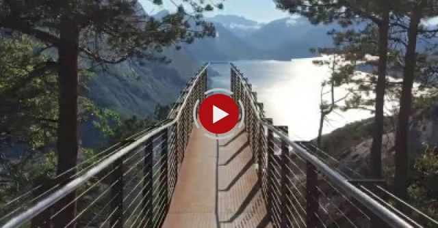 My Old Man Went For A Walk While On Holiday In Norway