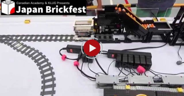Great Ball Contraption(GBC) At Japan Brickfest 2016