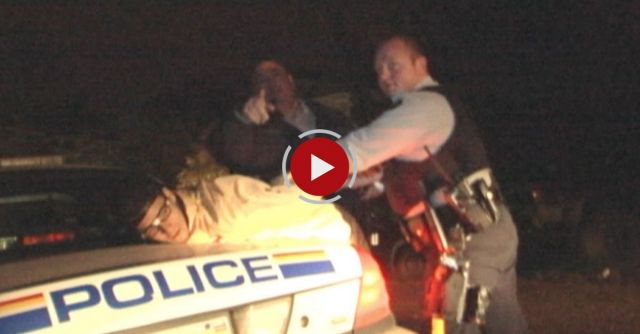 Ghostbuster Backflips Over Cop And Gets Arrested 