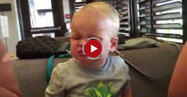 Toddler Won't Stop Eating Cranberries Even Though He Doesn't Like Them