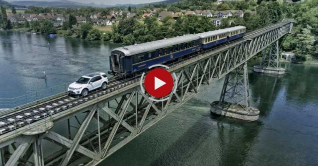 The Discovery Sport Tows 100 Tonne Train In Demonstration Of Towing Capability