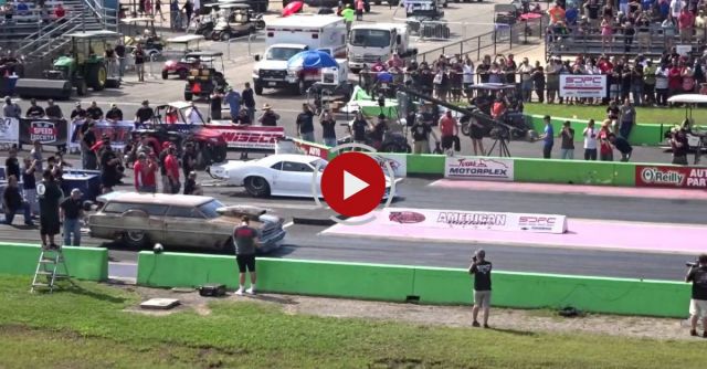  This Car Looks Like It Should Be In A Junkyard Let Alone Doing THIS