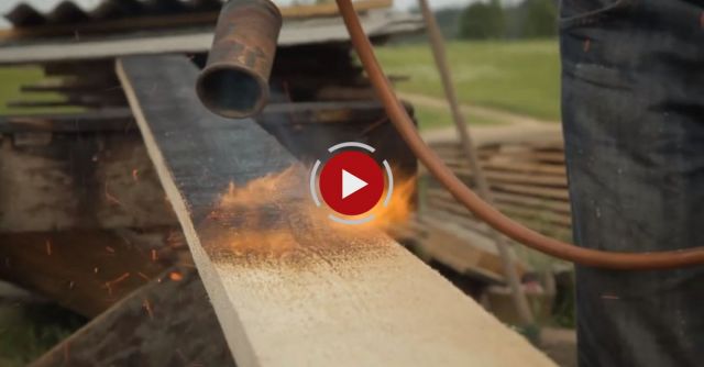 Japanese Technique Of Preserving Antiquing Wood 