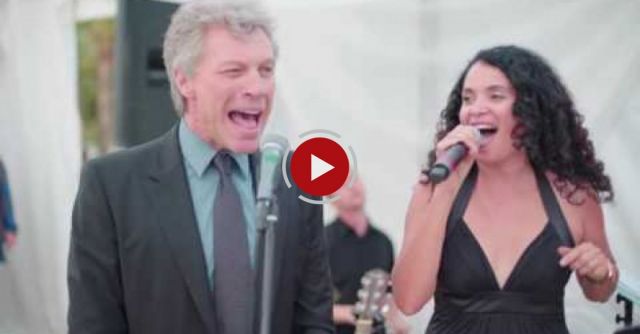 Wedding Guest Jon Bon Jovi Surprises Everyone By Performing His Song