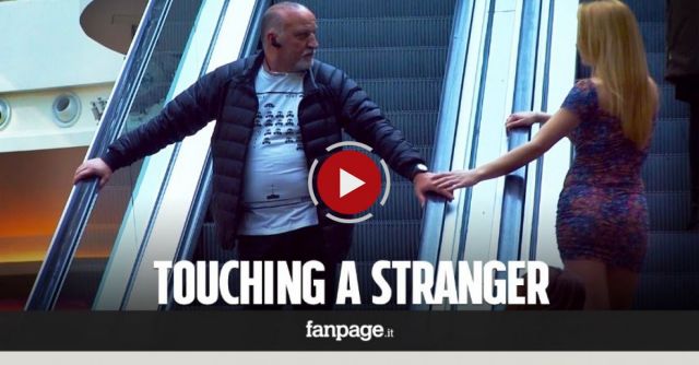 What Happens When You Touch A Stranger On The Escalator?