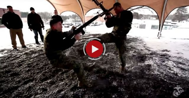 UFC Fighters Experience Marine Corps Martial Arts