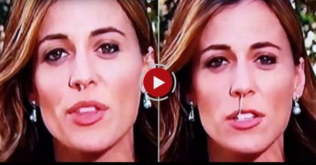 Hallie Jackson Dripping Nose!