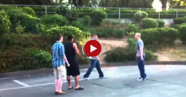 Bully Starts A Fight In Parking Lot And Gets Knocked Out - InstaJustice.com