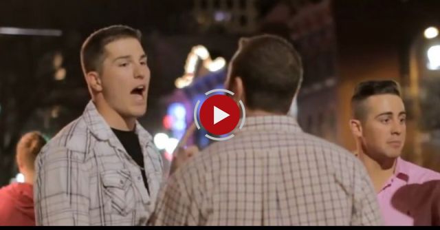 Guy Knocks Out 2 In Street Fight Downtown Austin 2016