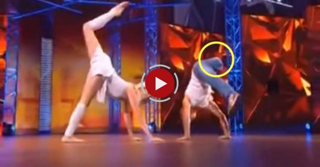 Their dance routine will send chills up your spine. But take a look at this right leg!