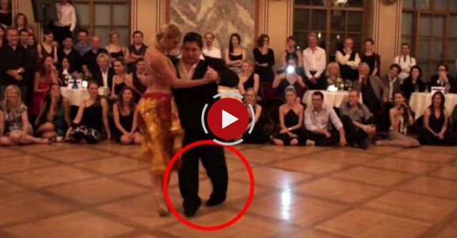 She is very good, but keep your eyes on his legs... Crazy!