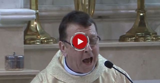 Singing priest's Hallelujah wows wedding guests