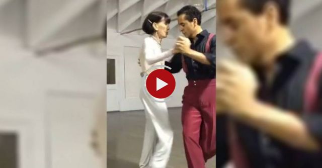 This woman is 92 years old, but when the music starts you'll be speechless