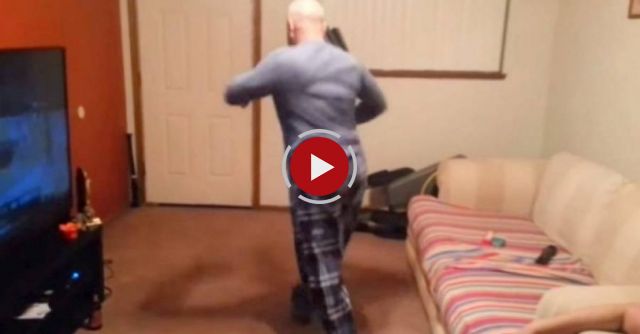 Never Too Old To Turn Up  Son Records His Father Feeling Groovy With The Dance Moves! Video‬‏   YouT