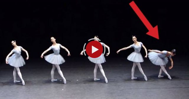 This Dancer Has A Short Memory: Here's How A Ballet Can Become Hilarious!