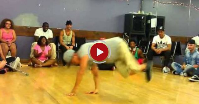 Watch a great performance by this incredible dancer with one leg!
