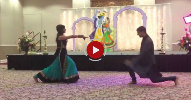 A bride dances with her brother - but this dance is not what you expect!